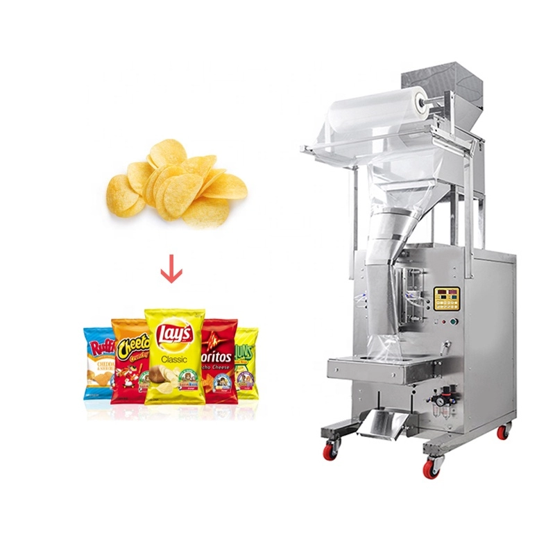 Automatic potato chips packing machine