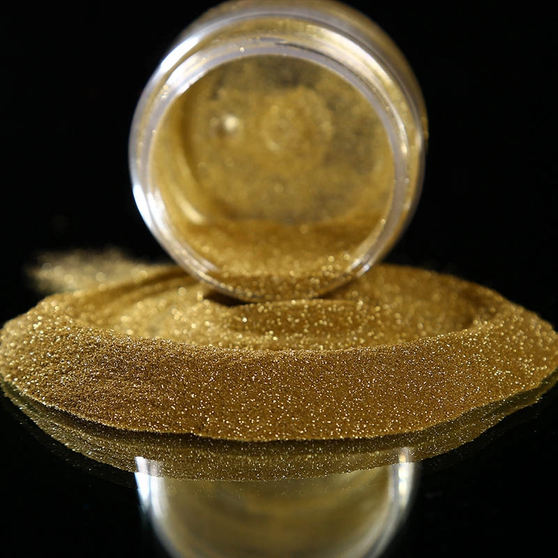 Wholesale hexagon royal gold glitter powder
