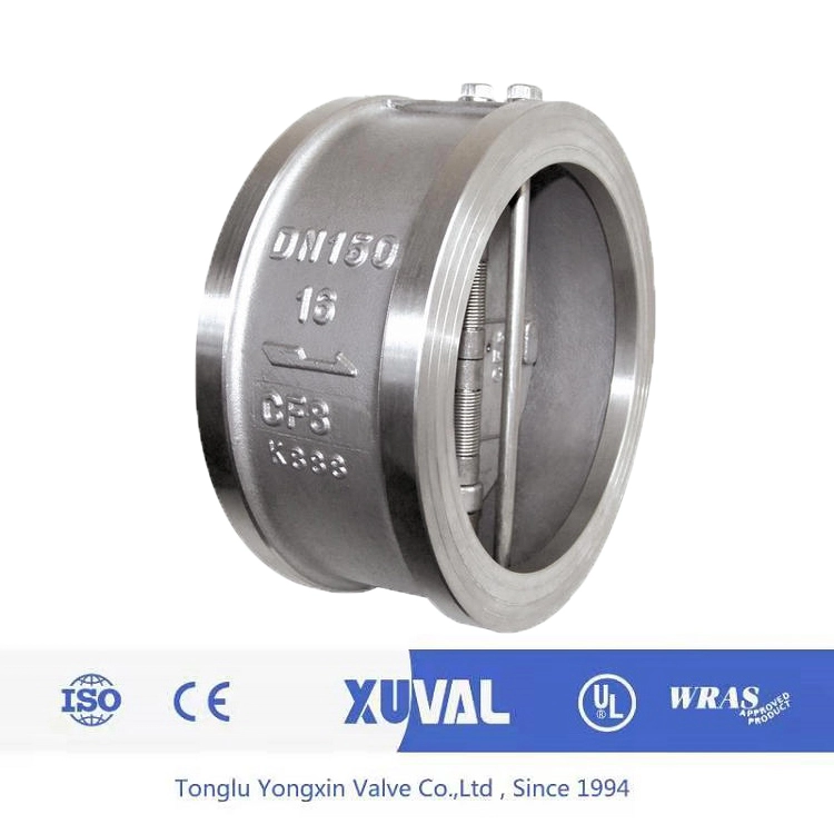 ANSI 150LB Stainless steel wafer check valve