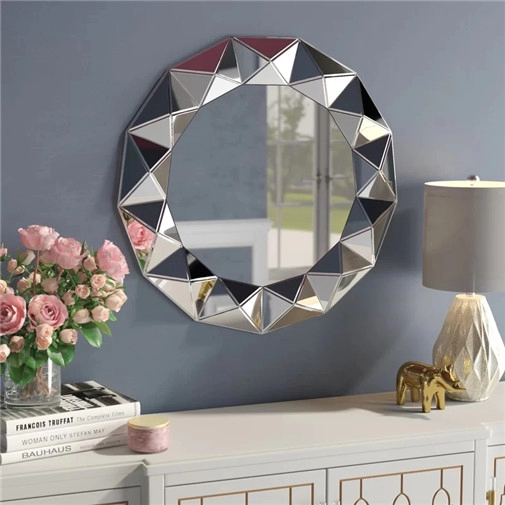 Traditional Round Decorative Wall Mirror