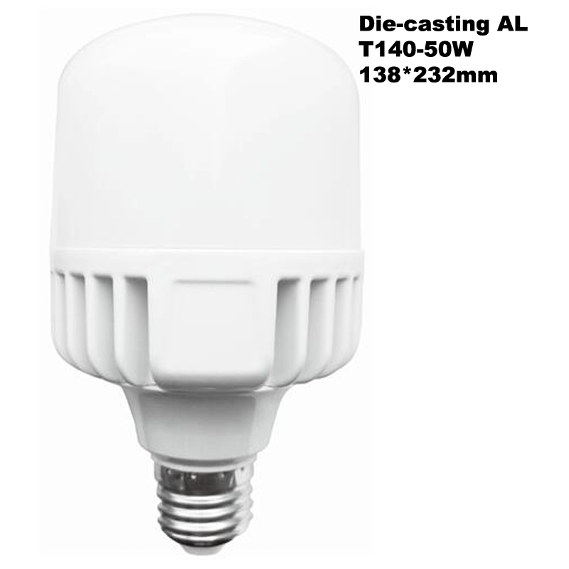 Die-casting Aluminum Indoor LED T-bulb 100W