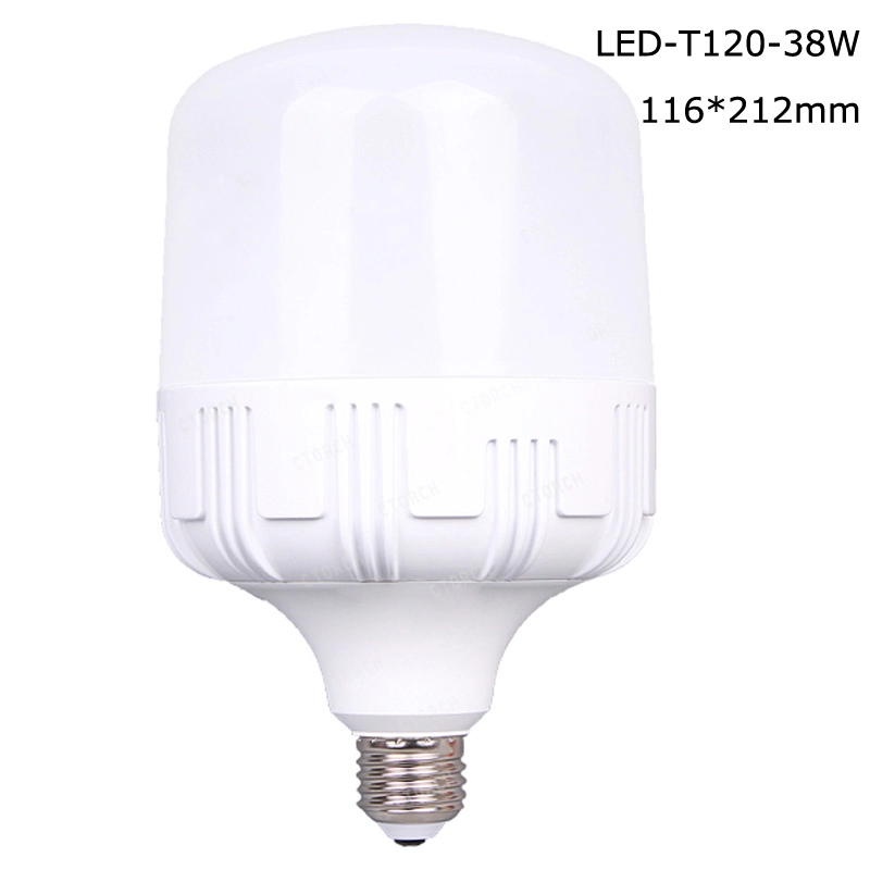Cylindrical LED T65 Bulb 16W plastic and Aluminum