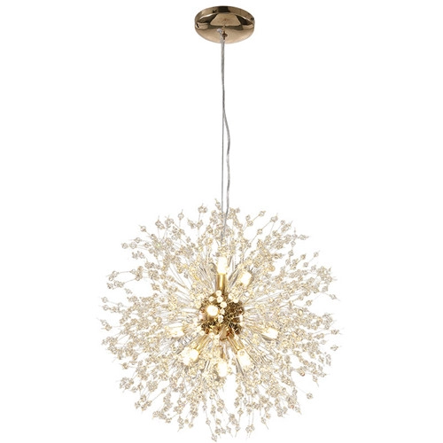 Modern crystal dandelion chandelier