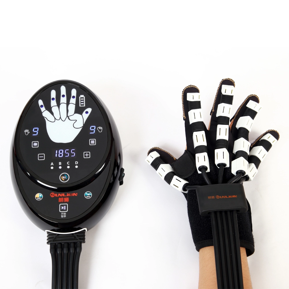 Portable hand exercise massage equipment palm massager recovery device for stroke patients
