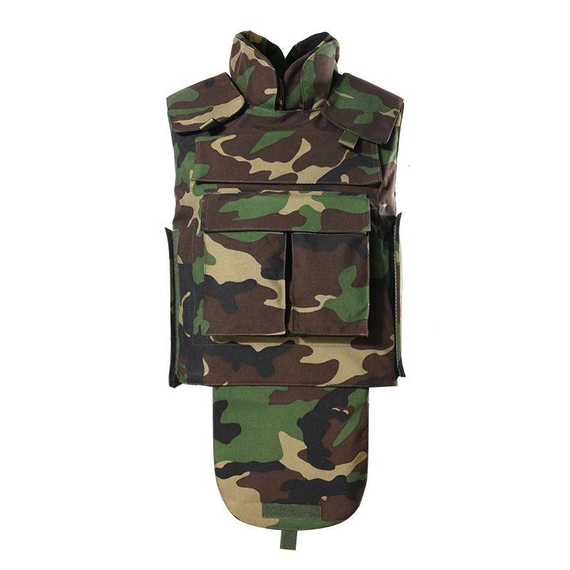 NIJ IV camouflage full body bulletproof jacket vest