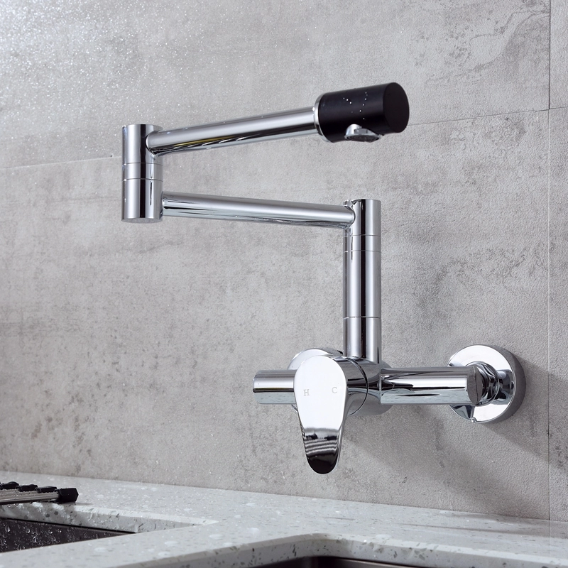Wall Mount Kitchen Sink Faucet