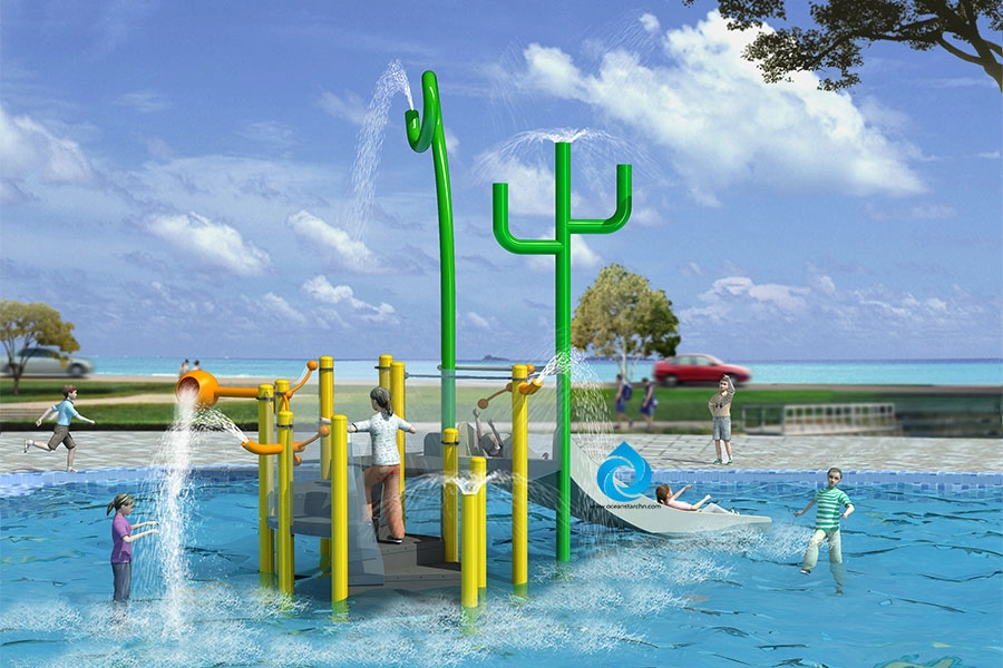 Parent-child water house playground