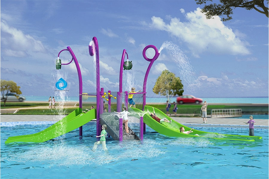 Stainless Steel Water House Playground For kids
