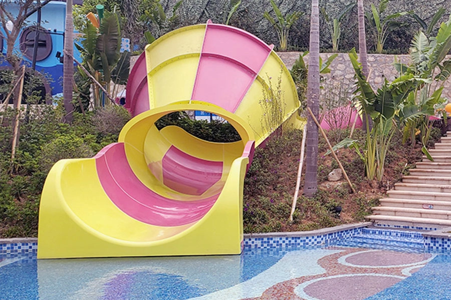 Children Water Park Equipment Swiming Pool Slide Home Kids Water Park Slide
