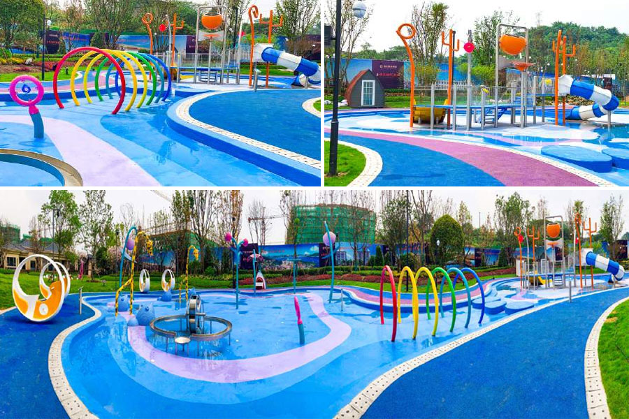 water play pads