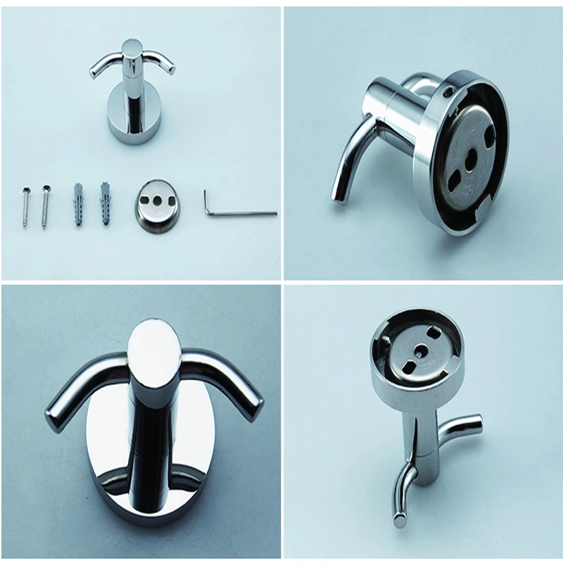 Chrome luxury stainless steel bathroom toilet accessories set