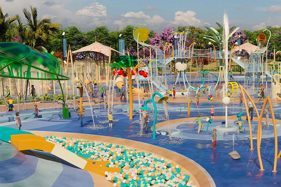 Build Your Own Commercial Water Play Splash Pads