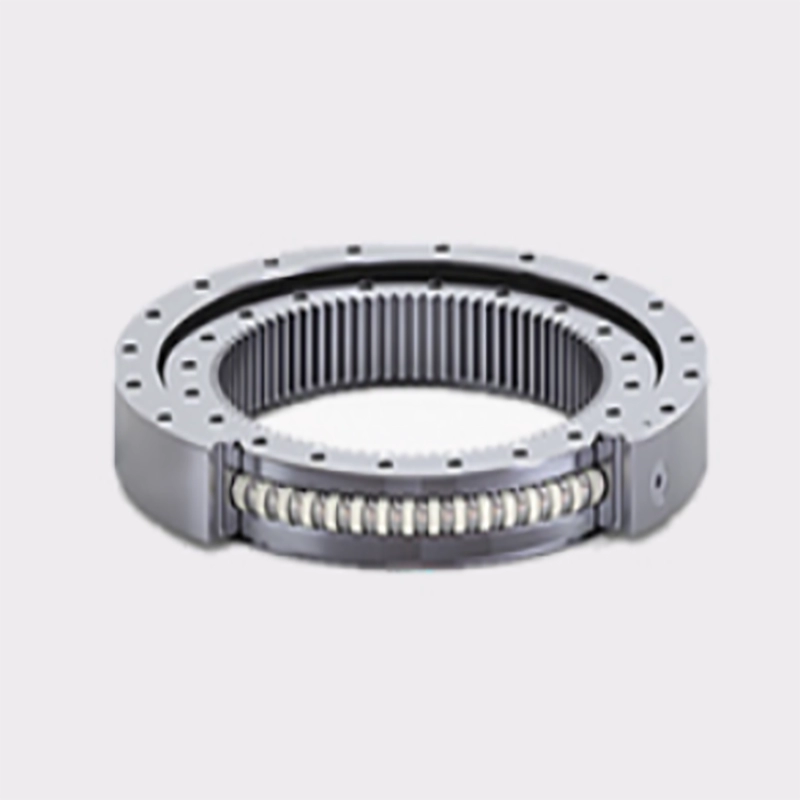 Light Type Slewing Ball Bearing with Hydraulic Retaining Rings