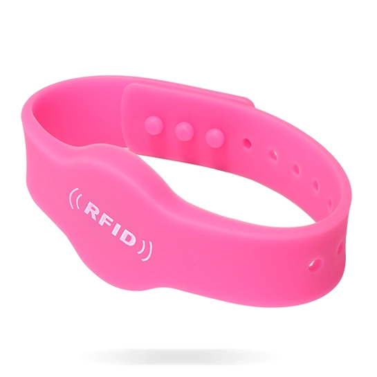 Logo Printing RFID Silicone Wristbands for Events Access Control