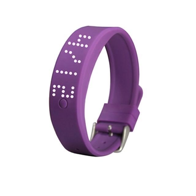 3D Pedometer Silicone RFID Sport Wristband With Calorie Counter