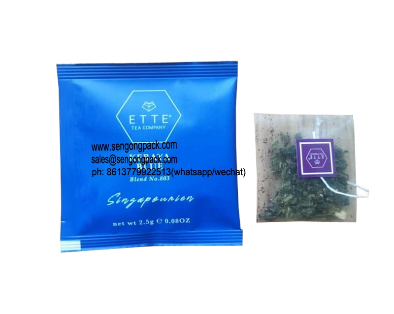 C28DX non-woven fabric rectangle/triangle tea packets machine