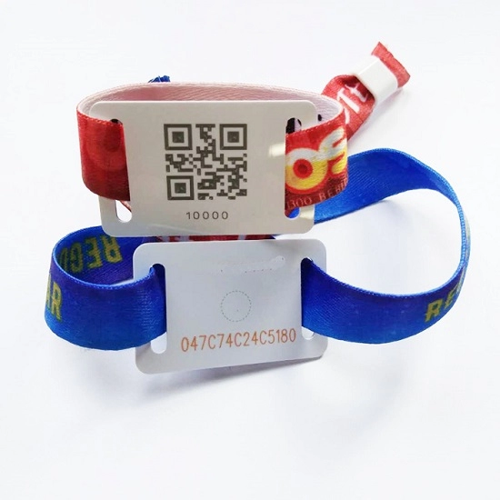 Smart RFID NFC Fabric Bracelets
