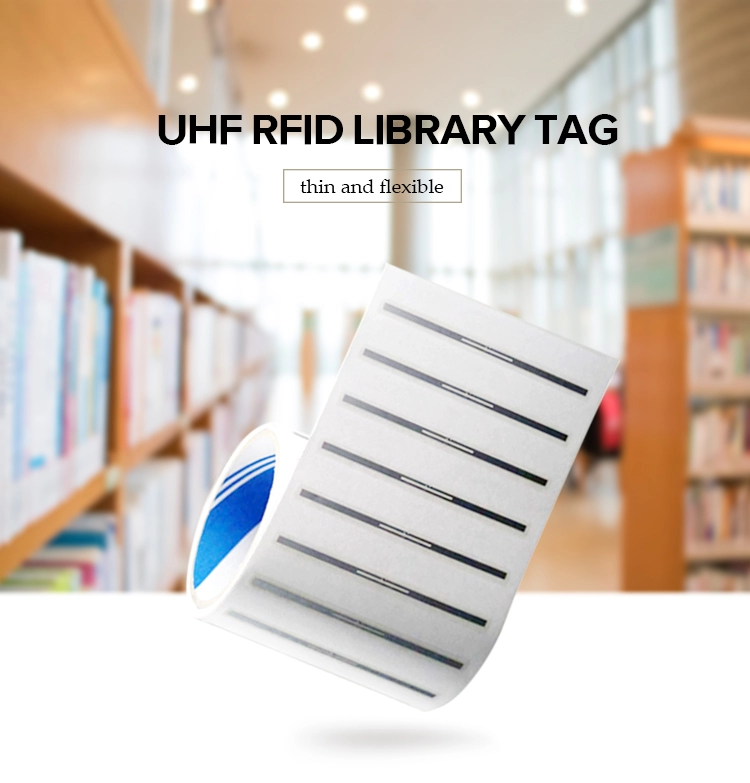 Book Management 860-960MHz anti-theft label rfid sticker Rfid Tag For library