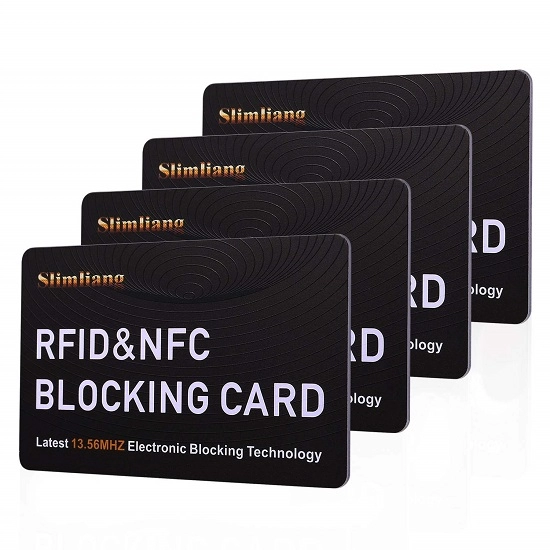 RFID Blocking Card for Bank Card Protection