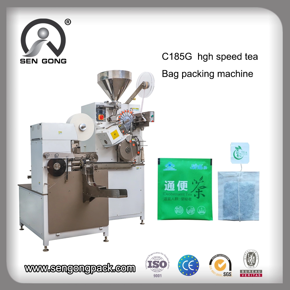 C182-5G high speed tea leaf packs sachets machine
