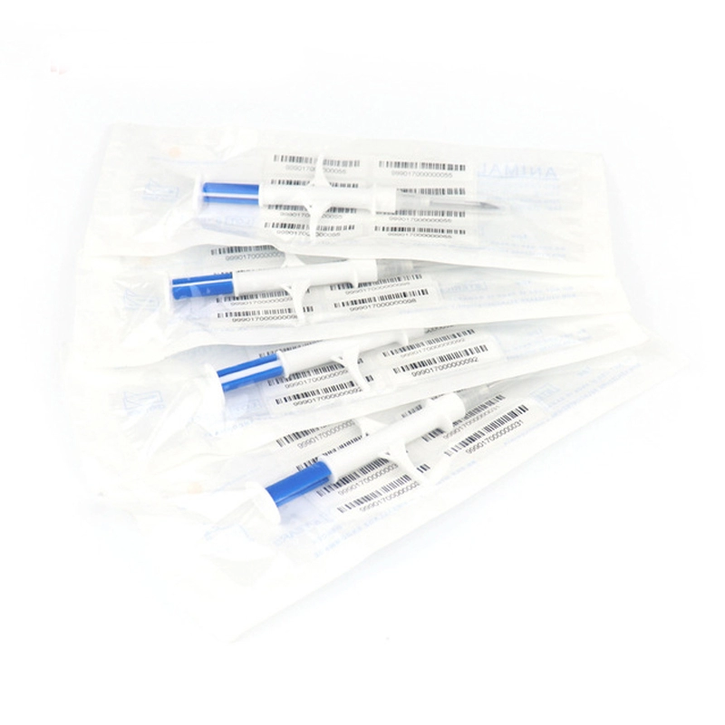 4.8x12MM RFID ID Animal Glass Tags With Syringe
