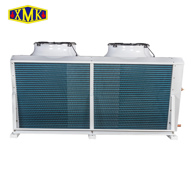 V type air cooled condenser for cold storage