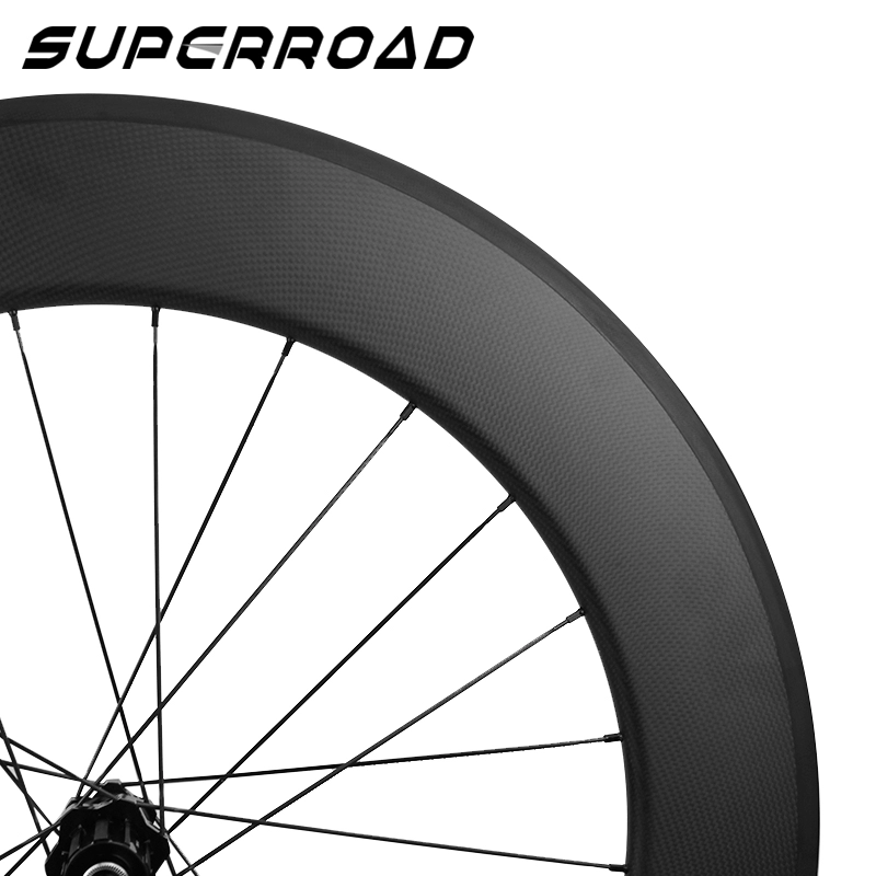 28mm Wide 88mm Deep Carbon Tubeless Ready Clincher Wheelset