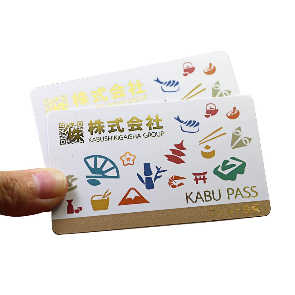 Customized Contactless Ntag215 NFC RFID Membership Cards