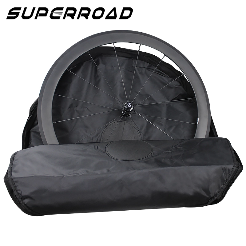 Superroad Bicycle Carbon Mountain Road Bike Double Wheel Bag