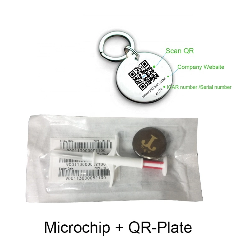 2.12x12MM RFID Animal ID Injectable Microchips With Syringe