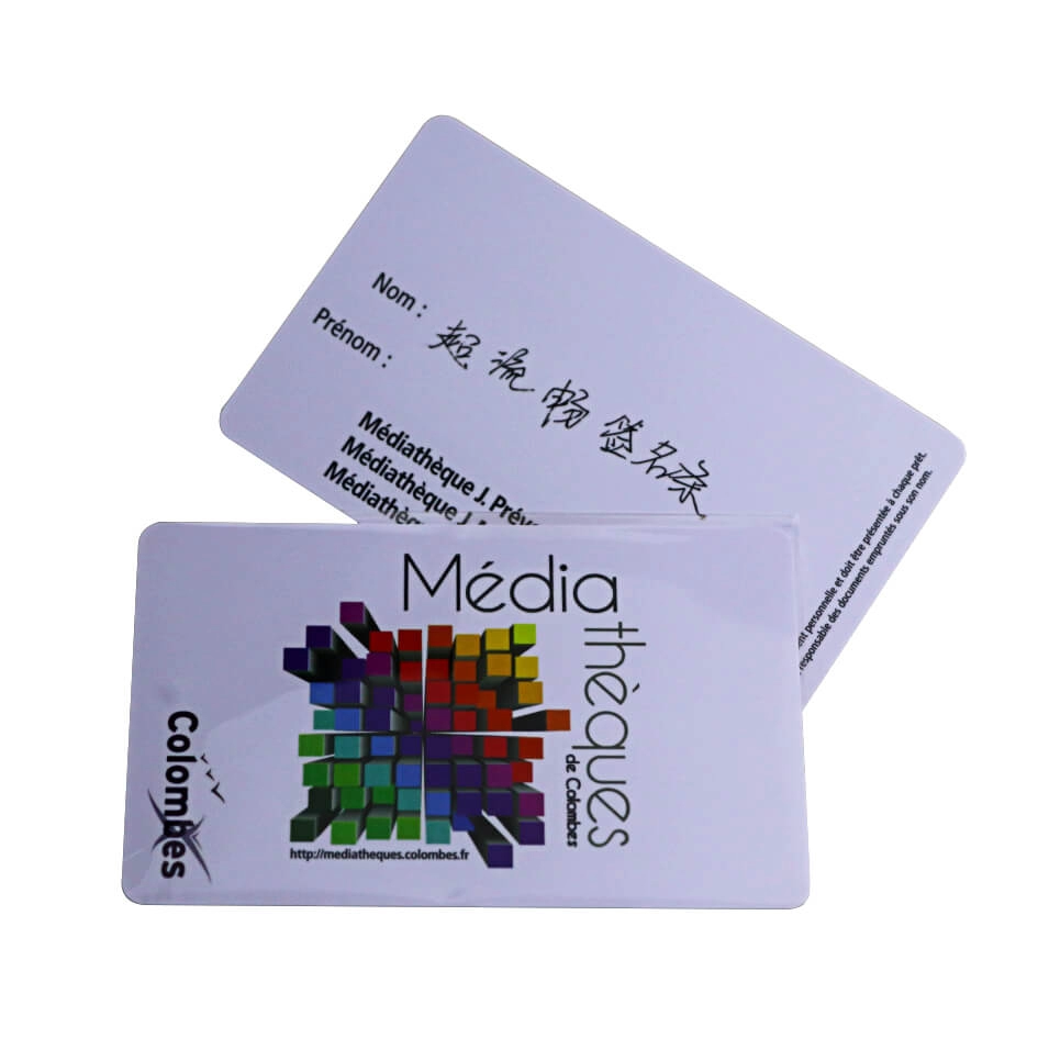 Full Printing Plastic PVC Contactless RFID Chip Cards