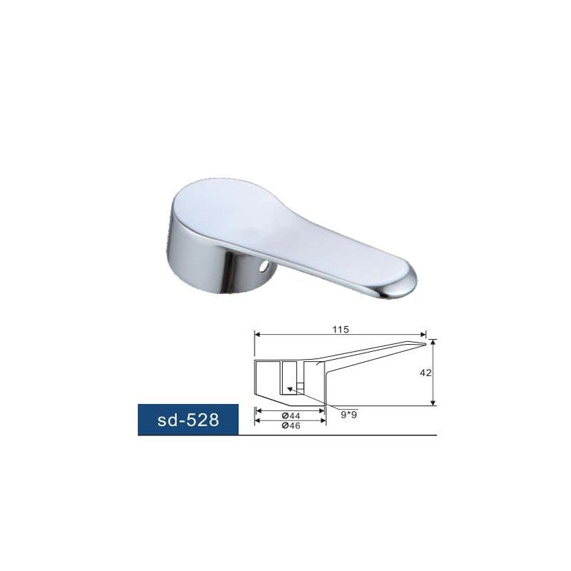 Faucet Lever Handle,35mm Cartridge Zinc Alloy Single Lever Handle Faucet Replacement 1 Pcs