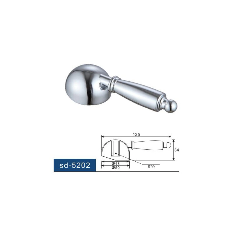 Faucet Lever Handle for 35mm cartridge stem bathroom faucet or kitchen