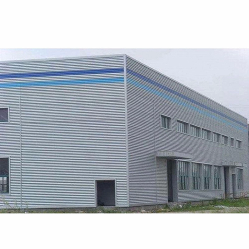 Large-Span Prefabricated Light Steel Structure Warehouse Building