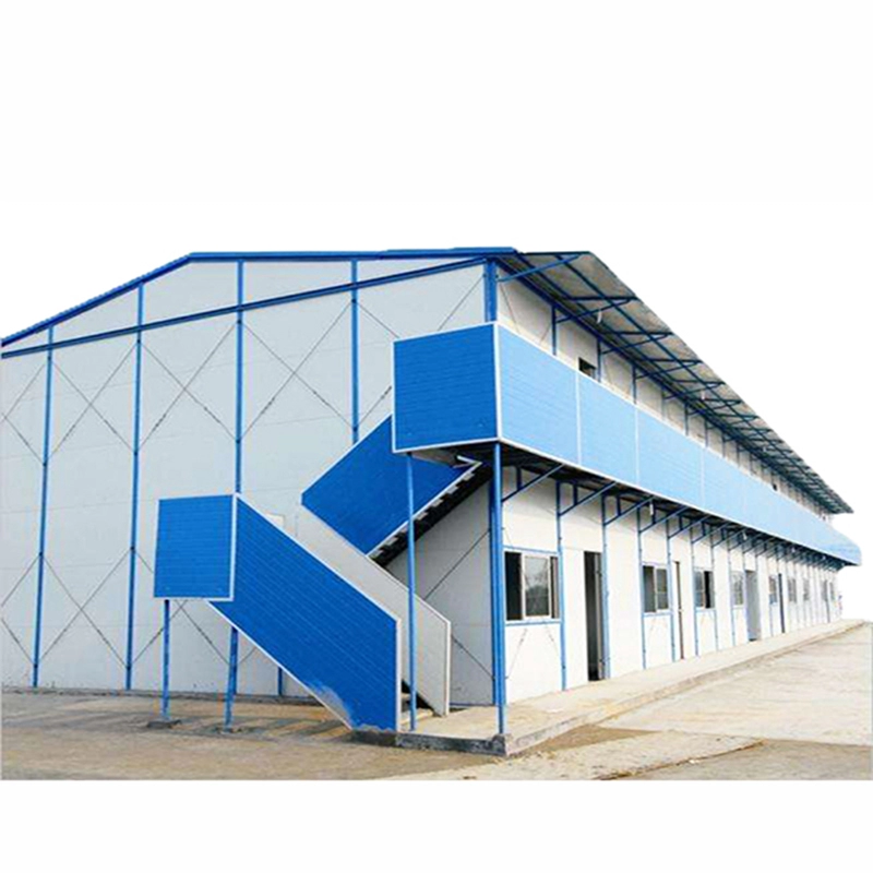 Indonesia Project Galvanized Steel Structure House Prefabricated