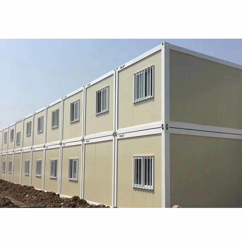 China Wholesale Price Light Steel Structure Prefabricated Flat Pack Container House Prefab House