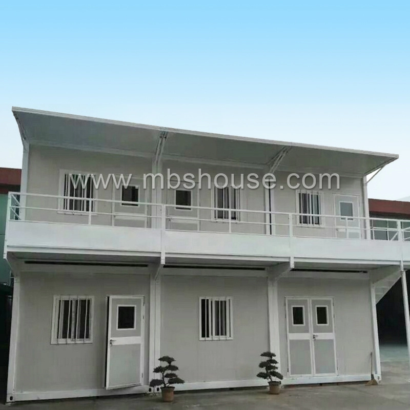 China Supplies Customized Single or Double Storey Luxury Flat-Pack Container Living House