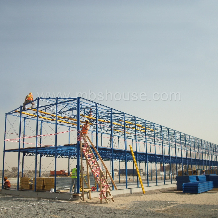 Steel Structure Building Prefab Chicken House For Poultry Farm