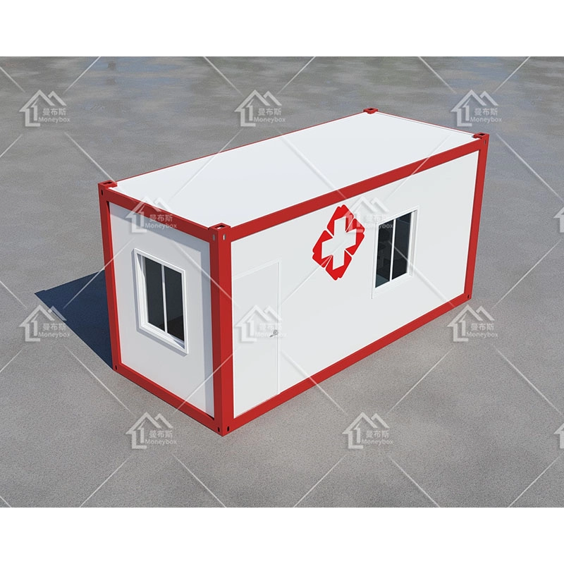 Prefab Flat Pack Mobile Clinic Portable Hospital Container House