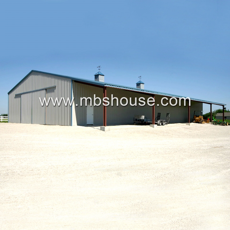 High Quality Prefabricated Steel Structure Building with Good Insulation