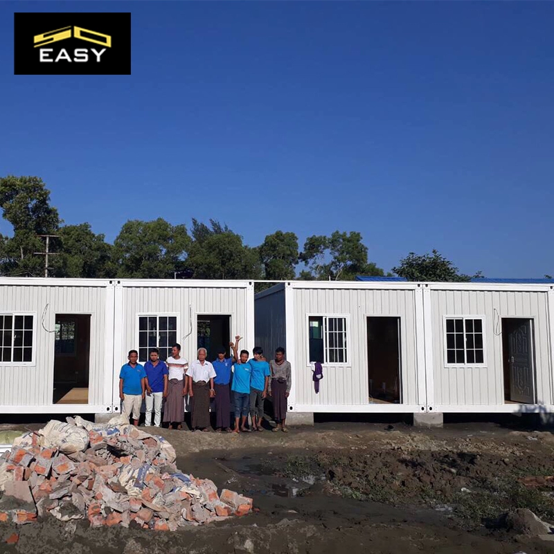 low cost prefab container home China manufacturer