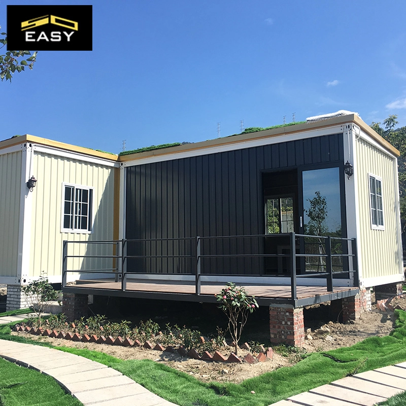 high quality luxury Prefabricated flat pack Container Homes/villa