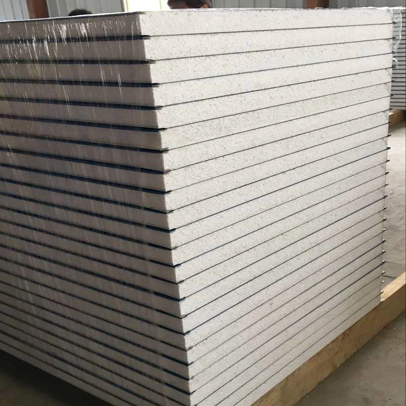 EPS Insulated Steel Roof/Wall Sandwich Panels for Steel Buildings