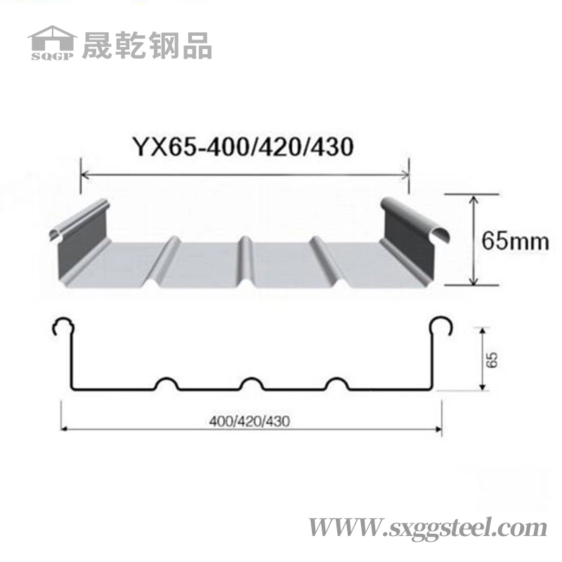 Standing Seam Aluminum Magnesium Manganese Alloy Roof Plate