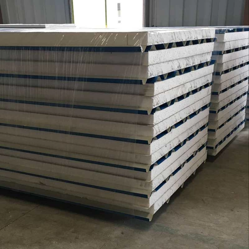 Insulation Material Color Steel EPS Foam Sandwich Panel for Wall and Roof