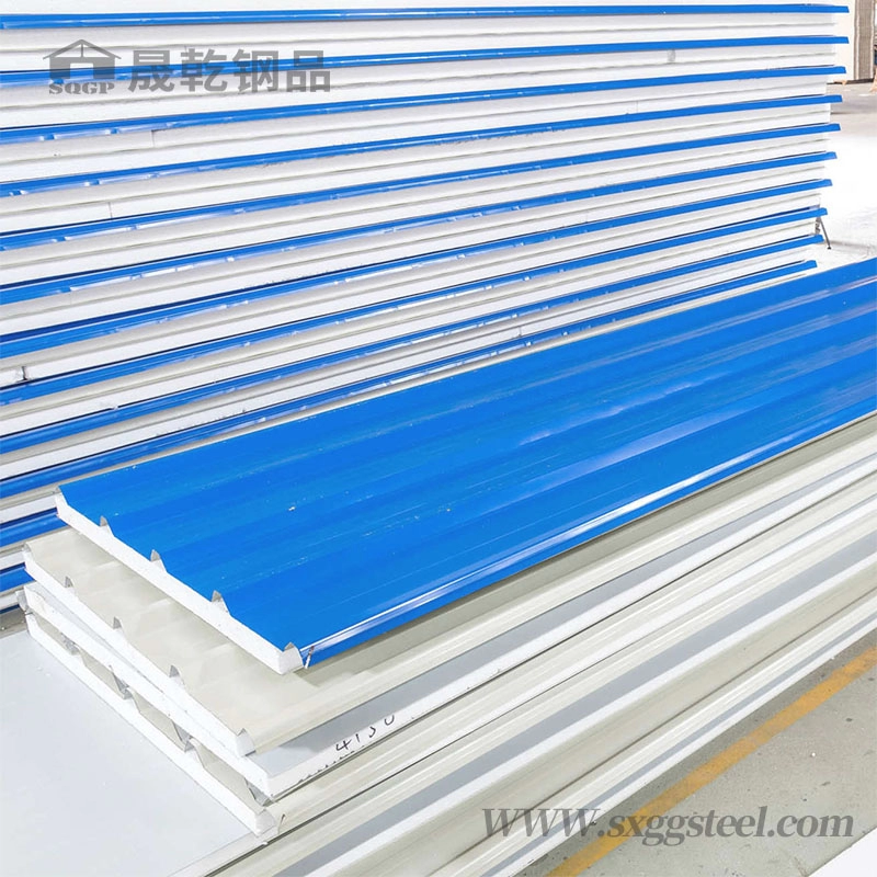 Color Steel EPS Roof Sandwich Panel For Roof Tile