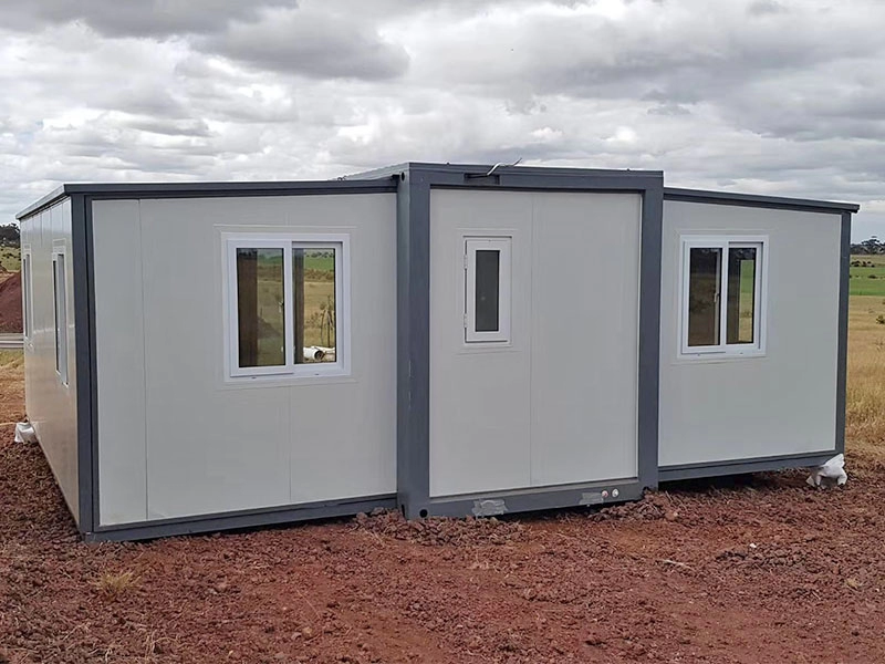 Cheap prefab foldable homes expandable container house
