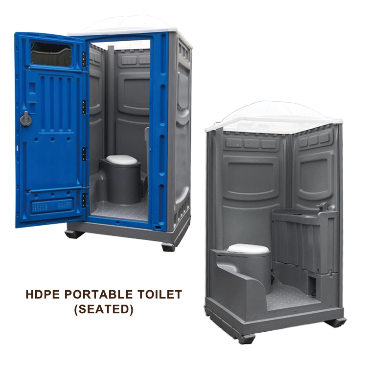 Plastic Material Mobile Portable Toilet Cabin for Bathroom Mobile Toilets