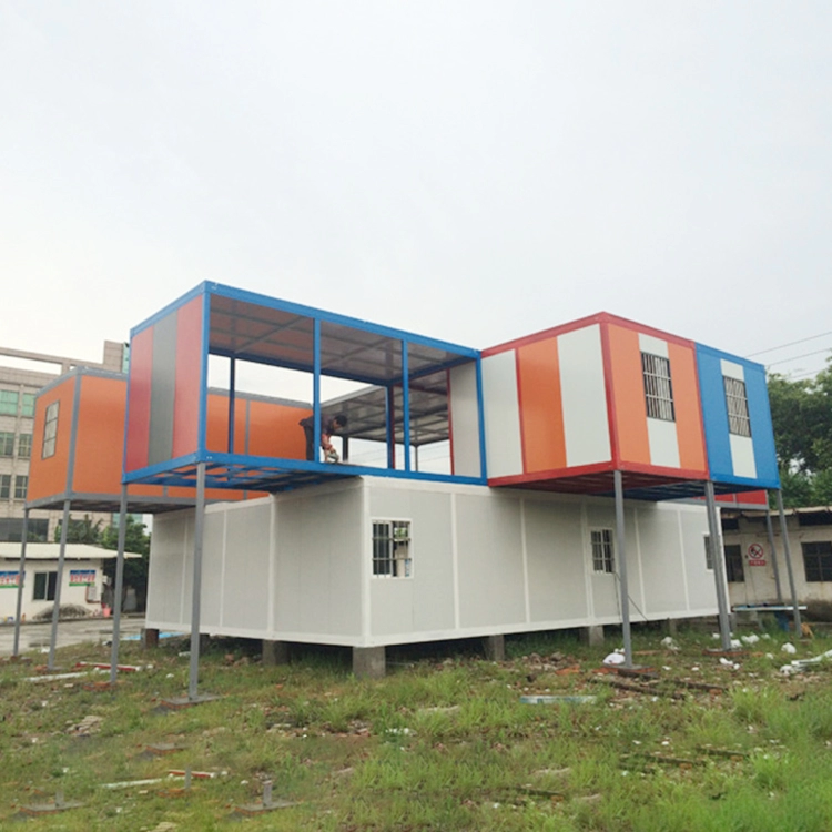 Rent prefabricated easy assembly  sandwich panel detachable container house