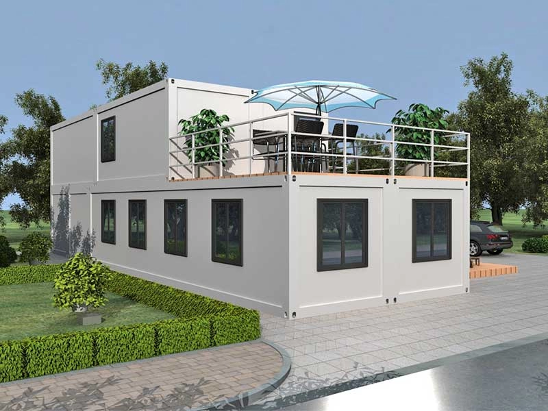 Luxury modular house container spa center